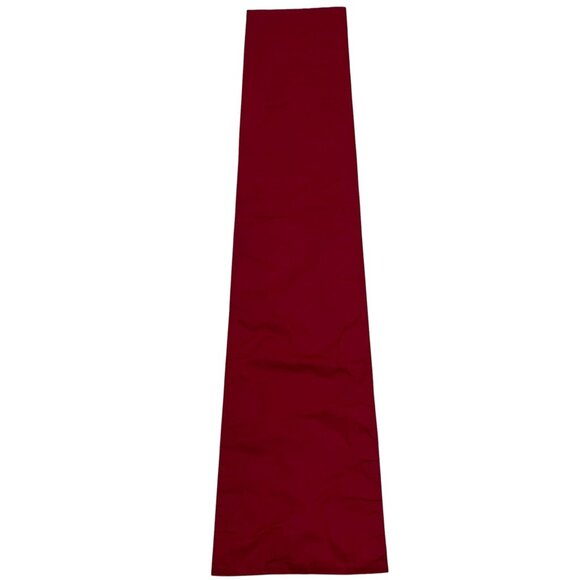 Tis The Season Table Runner Red Holly Embroidered Christmas Holiday Cottagecore - Picture 7 of 7